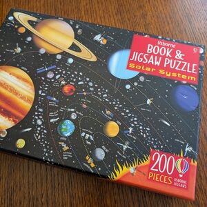 Usborne Book and Solar System Puzzle